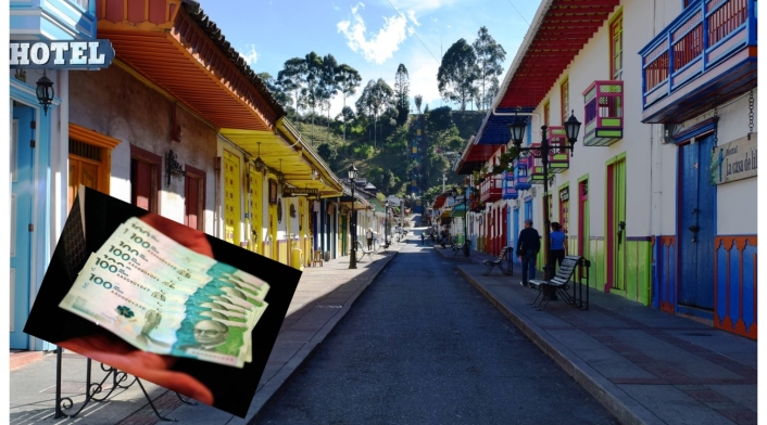 Viajar por Colombia será más caro con el dólar a $5.000 Pueblo de Colombia y los costoso que será viajar por el dólar