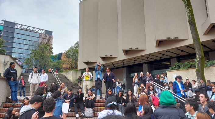 Protestas Universidad Javeriana