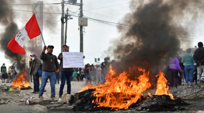 Protestas en Perú