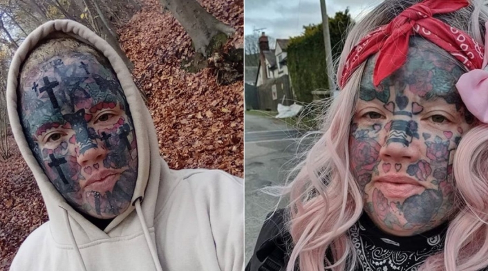 A una madre no la dejaron entrar al colegio de sus hijos por tener la cara tatuada A una madre no la dejaron entrar al colegio de sus hijos por tener la cara tatuada