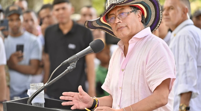 Presidente Gustavo Petro Magangue