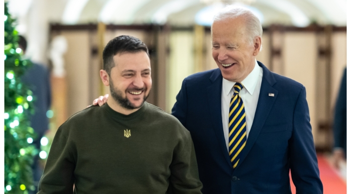 Joe Biden y Zelenski Joe Biden y Zelenski