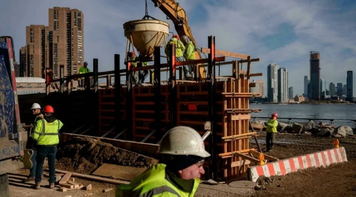 Área de construcción en Manhattan