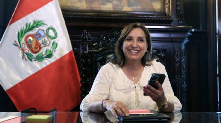 Dina Boluarte, presidenta de Perú Dina Boluarte, presidenta de Perú