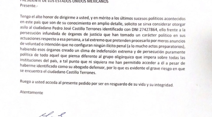 Carta de asilo