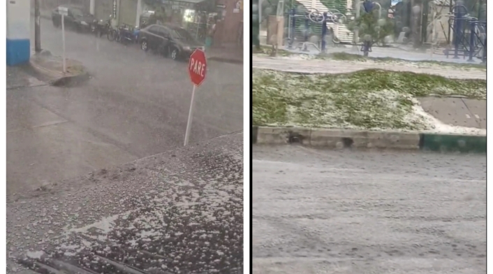 Granizada en Bogotá Granizada en Bogotá