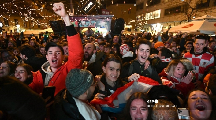hinchas de croacia Hinchas de Croacia