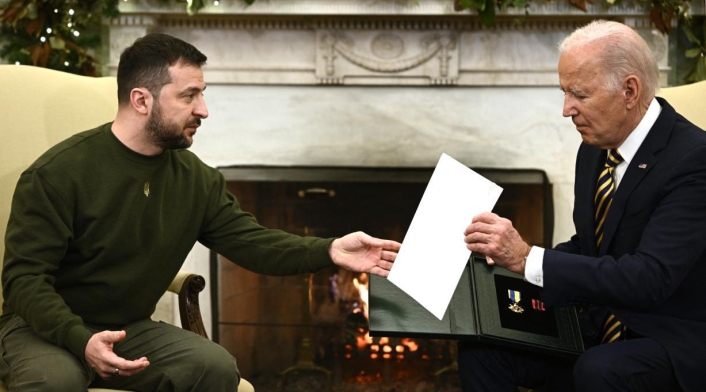 Zelenski y Biden