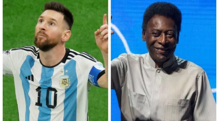 Lionel Messi y el mensaje de despedida a Pelé Lionel Messi y el mensaje de despedida a Pelé