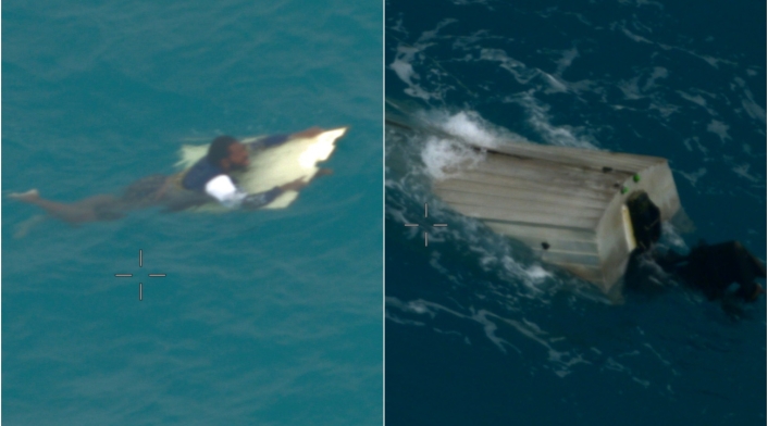Hombre naufragó casi un día entero nadando con tiburones Hombre naufragó casi un día entero nadando con tiburones