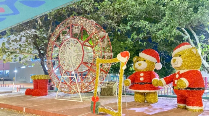 Neiva estrena alumbrado navideño en homenaje al folclor Neiva estrena alumbrado navideño en homenaje al folclor