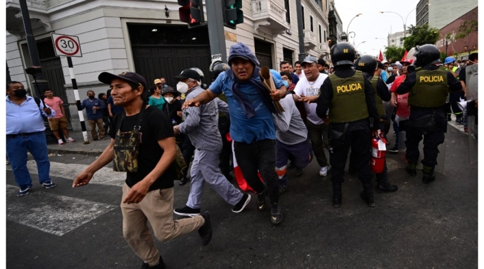 Protestas en Perú Protestas en Perú
