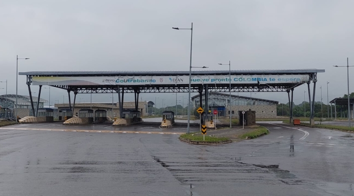 Puente de Tienditas zona de Frontera