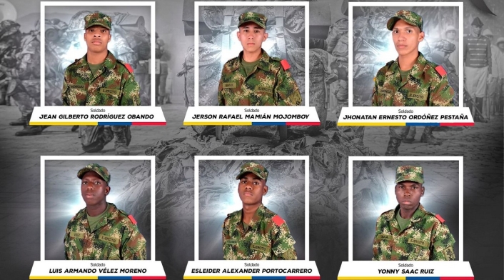 Soldados asesinados en Cauca Soldados asesinados en Cauca