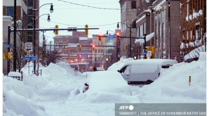 Tormenta invernal en Estados Unidos