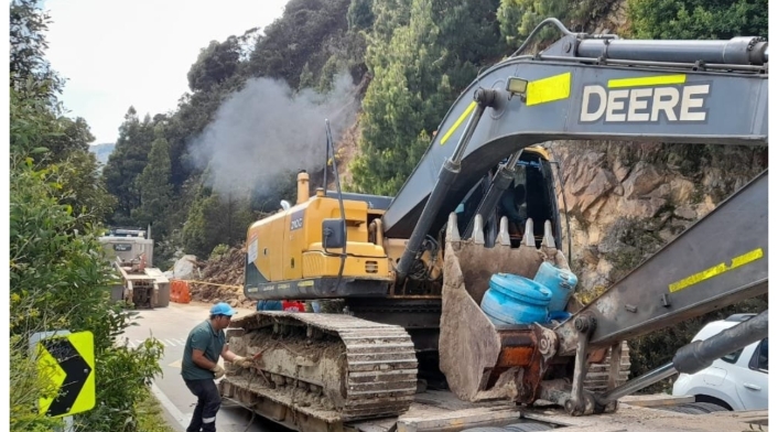 Vía Bogotá - Choachí: Vía Bogotá - Choachí: