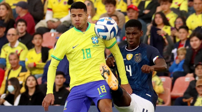 Brasil vs Ecuador, Sudamericano sub 20
