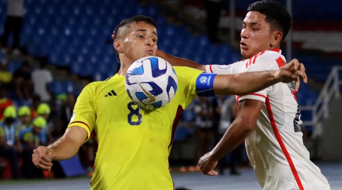 Colombia vs Perú, Sudamericano sub 20 2023