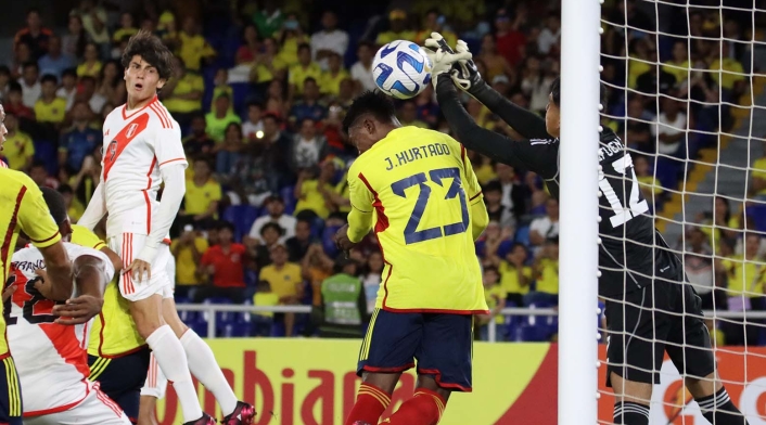 Colombia vs Perú, Sudamericano sub 20 2023