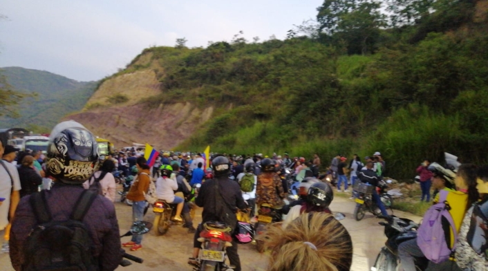 Bloqueos Bucaramanga - La Costa Caribe