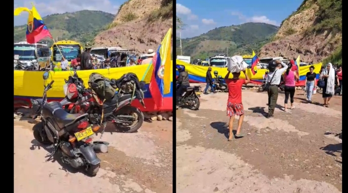 Bloqueos Bucaramanga - La Costa Caribe