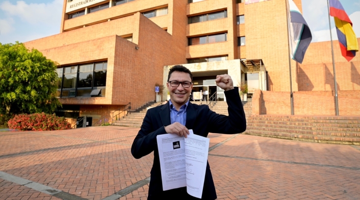 Carlos Caicedo logra personería jurídica de Fuerza Ciudadana Carlos Caicedo logra personería jurídica de Fuerza Ciudadana