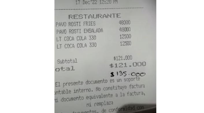 El hombre denunció su caso por redes sociales Cobro en Aeropuerto El Dorado