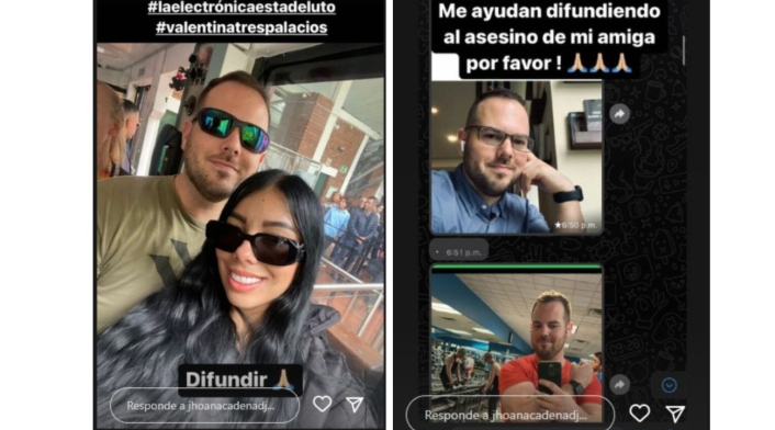 Fotos de Valentina Trespalacios con su pareja