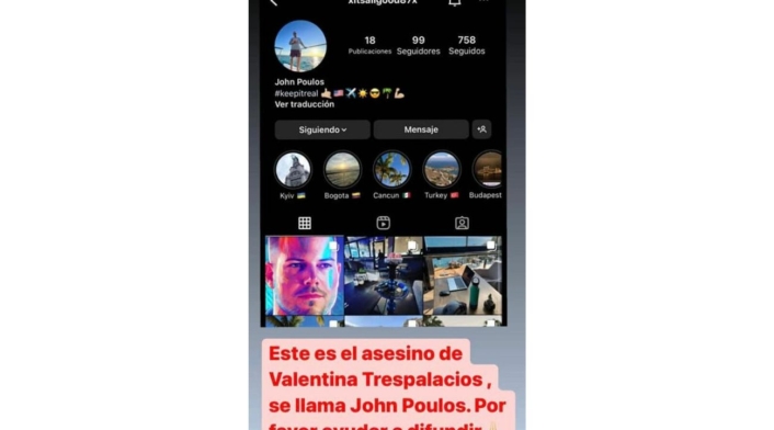 Instagram de John Poulos