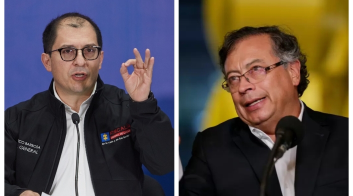 Fiscal Barbosa y Gustavo Petro Fiscal Barbosa y Gustavo Petro