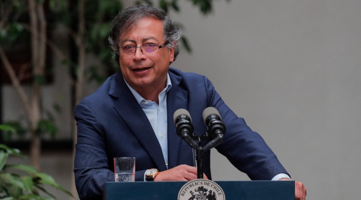 El presidente Gustavo Petro en Chile Gustavo Petro, presidente de Colombia