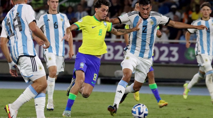 Argentina vs Brasil - Sudamericano Sub 20 - 2023