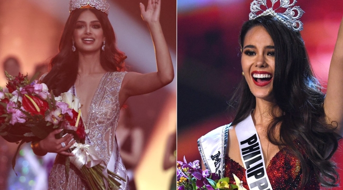 Mis Universo 2021 y Miss Universo 2013