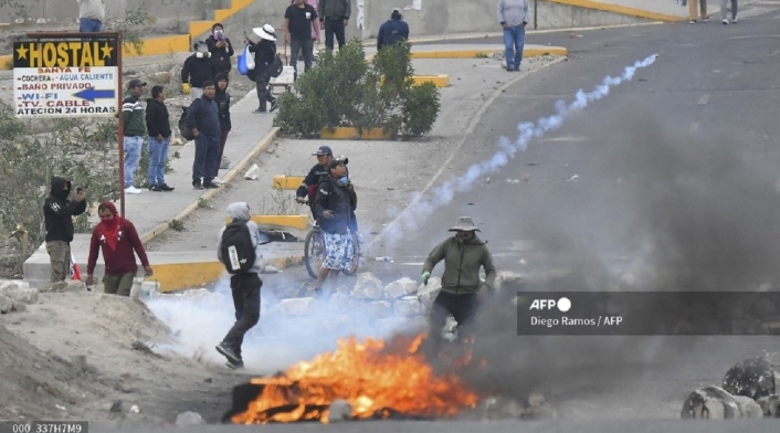 Protestas en Perú Protestas en Perú