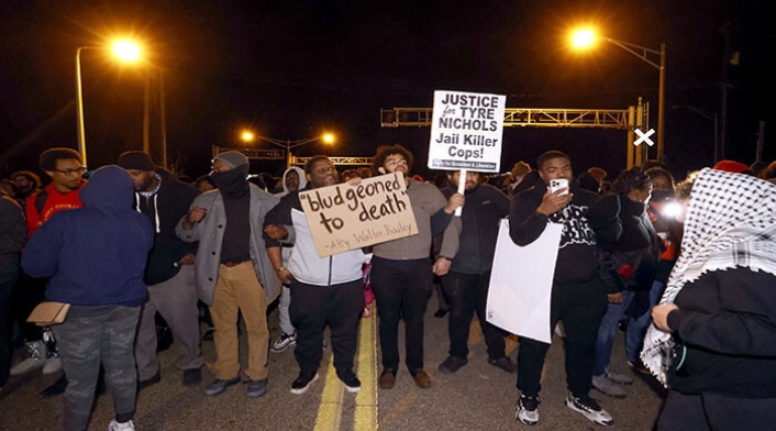 Protestas por la muerte de joven afro Protestas por la muerte de joven afro