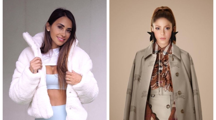 Shakira y Antonela Roccuzzo Shakira y Antonela Roccuzzo