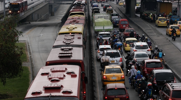 Trancones en Bogotá Trancones en Bogotá