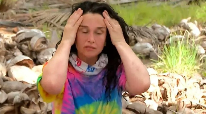 Tania Robledo en la isla de los famosos