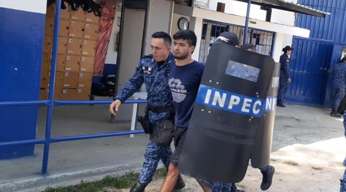 Confirman el traslado de Jhonatan Francisco García.