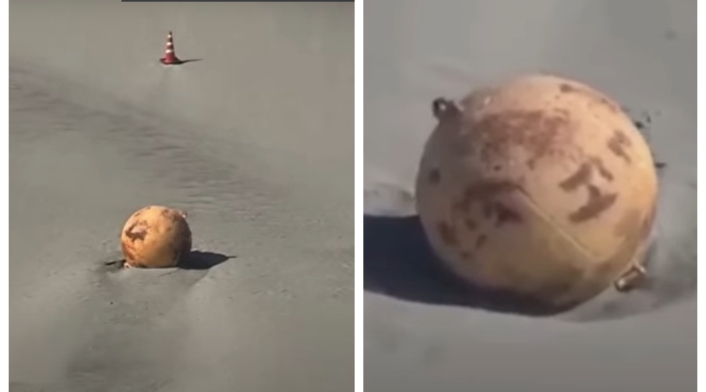 Bola gigante en Japón