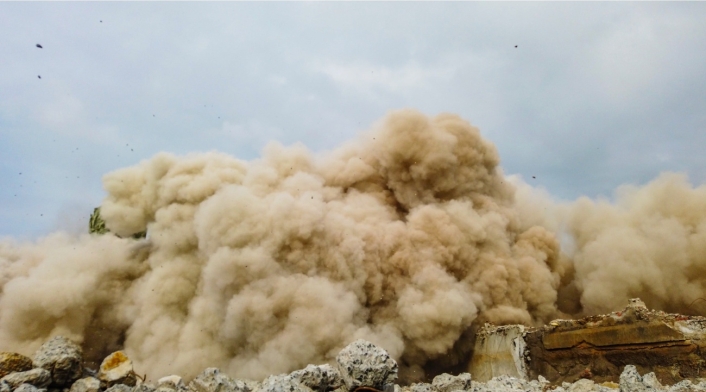Centro de Cali - implosión para renovación Centro de Cali - implosión para renovación