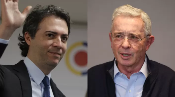 Daniel Quintero y Álvaro Uribe se enfrentan en redes sociales Daniel Quintero y Álvaro Uribe se enfrentan en redes sociales