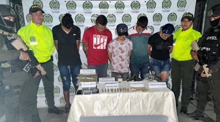 En Meta cae banda de extorsionistas En Meta cae banda de extorsionistas