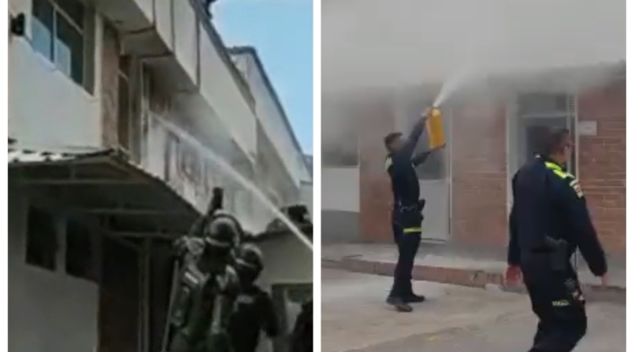 Frustraron intento de fuga en estación de Policía de Suba en Bogotá Frustraron intento de fuga en estación de Policía de Suba en Bogotá