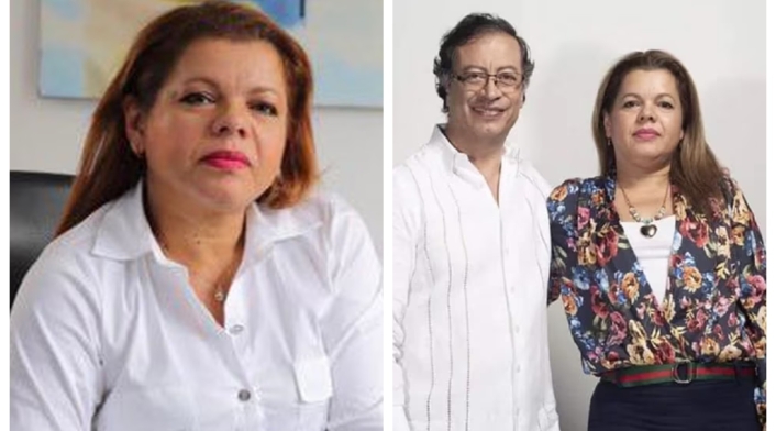 Gustavo Petro y Mary Luz Herrán Gustavo Petro y Mary Luz Herrán