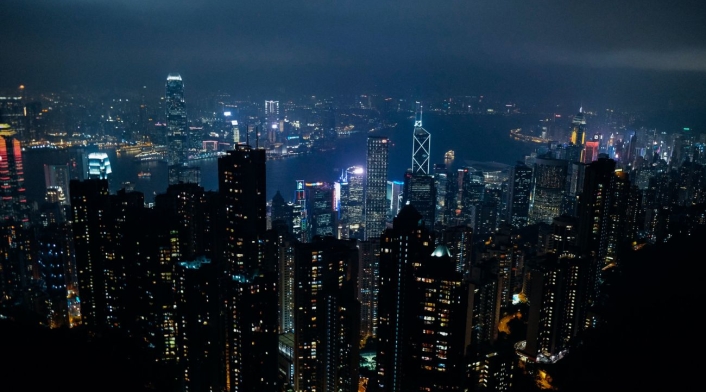 Hong Kong Hong Kong de noche