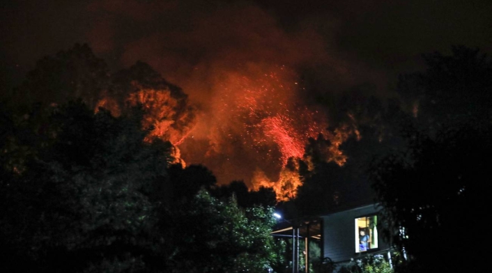 Incendio forestal en Chile Incendio forestal en Chile