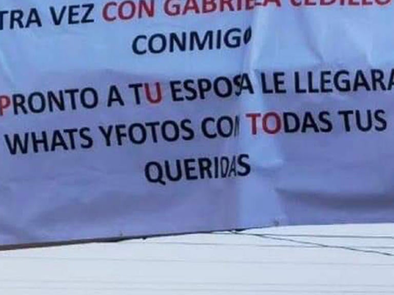 Cartel de infiel Cartel de infiel