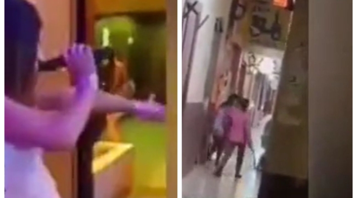 Mamá le pega a su hija por no pedir permiso para salir de fiesta Mamá le pega a su hija por no pedir permiso para salir de fiesta