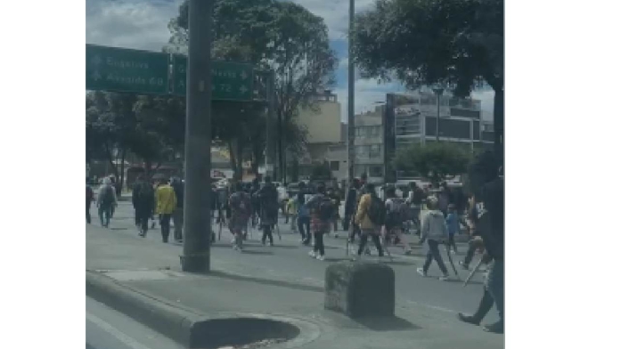 Marchas en Bogotá